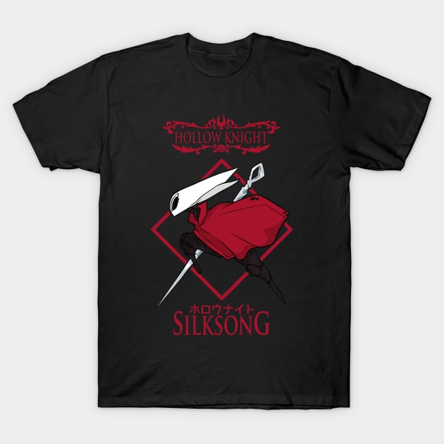 Hollow knight - Silksong RED T-Shirt by Soulcatcher